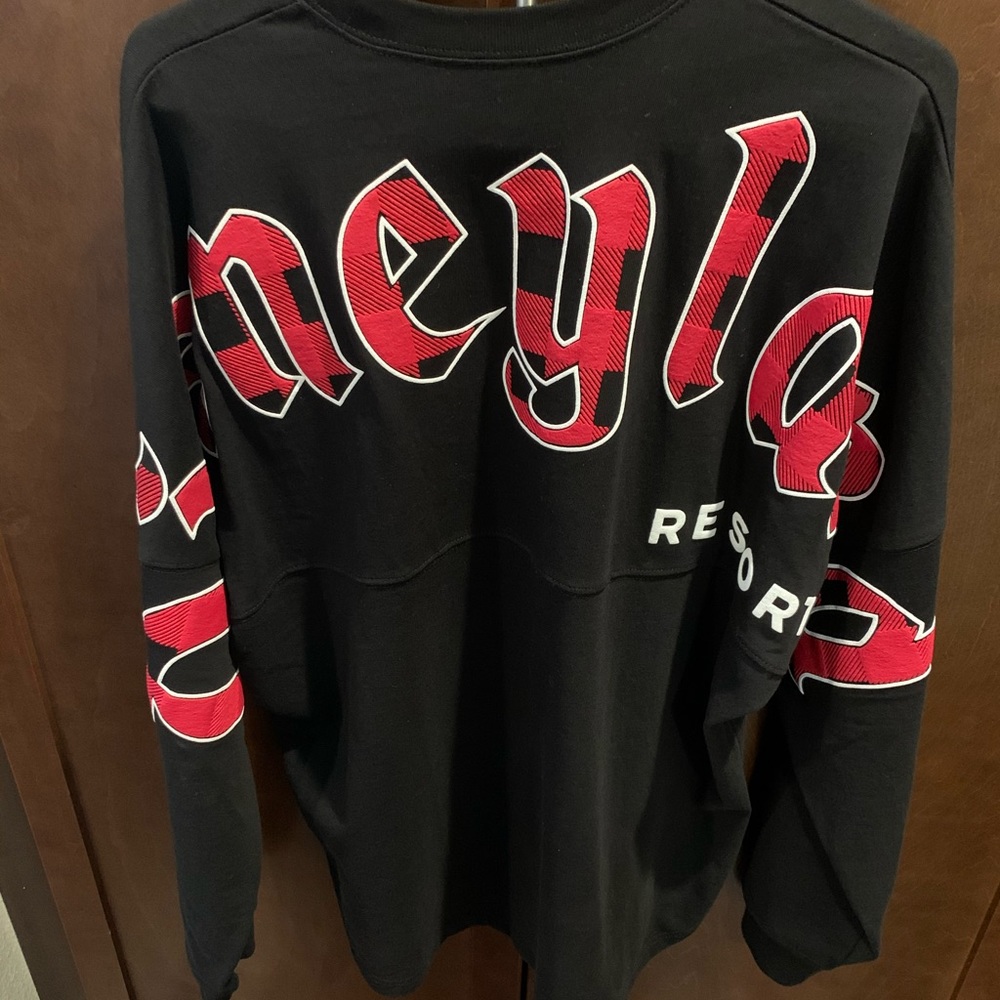 Disneyland plaid flannel spirit jersey